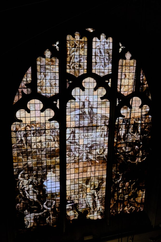 Magdalen College Chapel, West Window. © Hugh Warwick